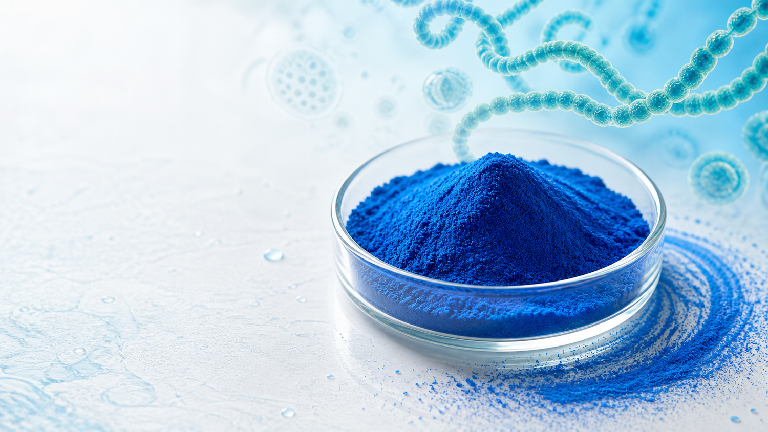 Why Blue Foods Are Rare: Phycocyanin Blue Gold