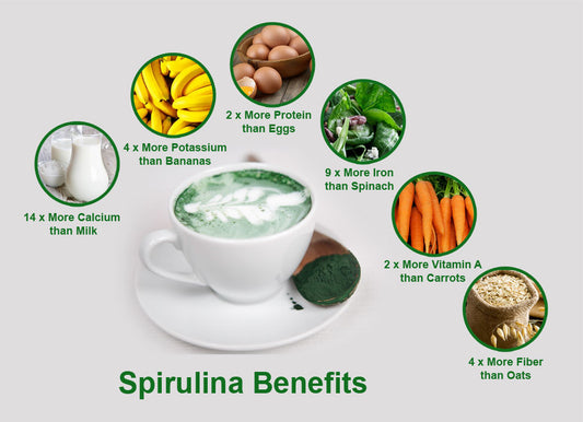 100% Pure Spirulina Powder - 5KG Pack