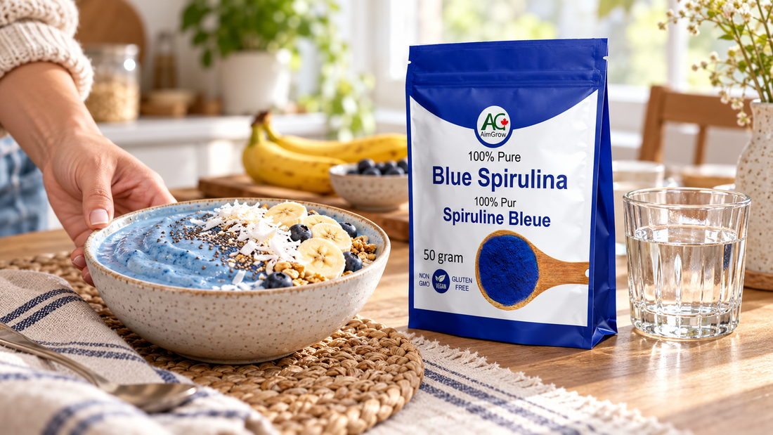 Blue Spirulina Smoothie Bowl: How to Make It Thick, Not Runny