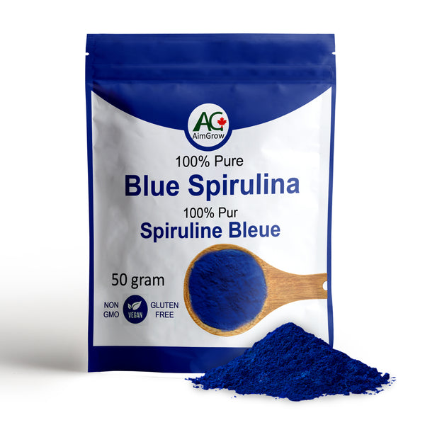 100% Pure Blue Spirulina - Phycocyanin (50gram)